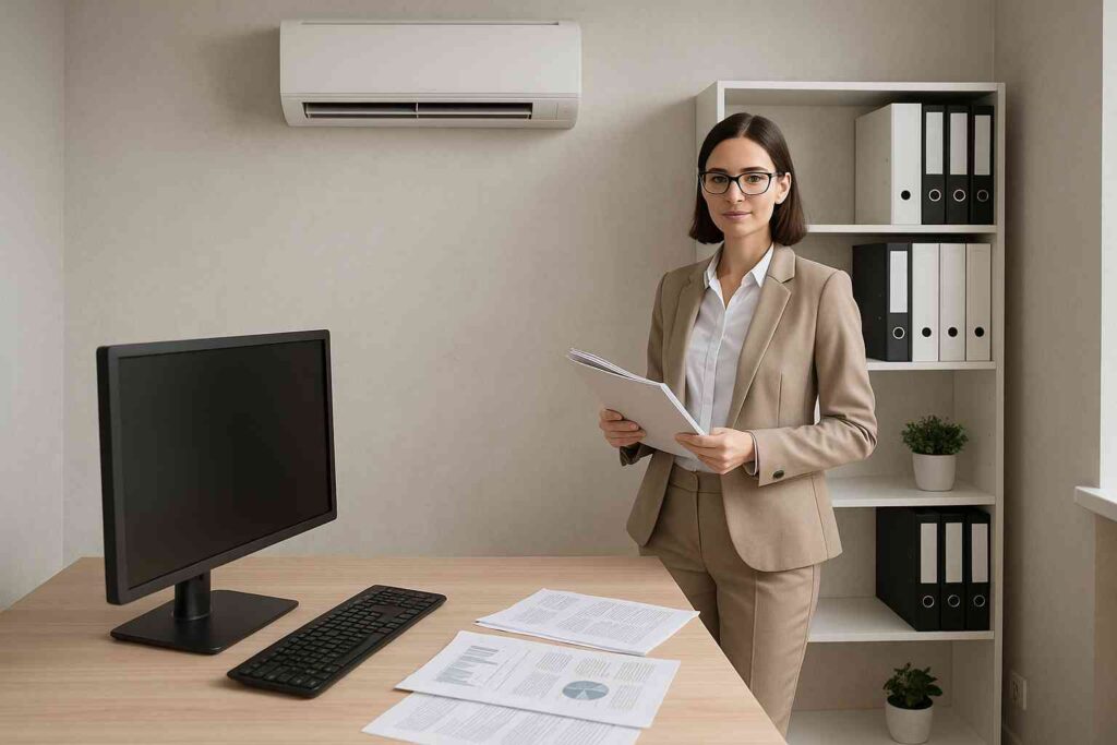 Klimatyzator ścienny do biura