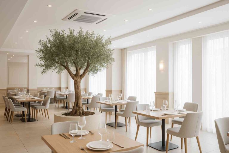 Klimatyzacja w nowoczesnej restauracji