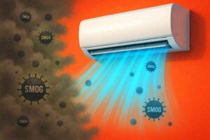 Klimatyzator z oczyszczaczem powietrza