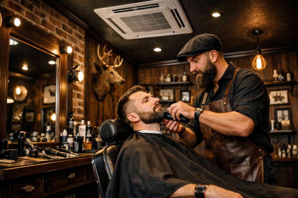 Klimatyzator u barbera